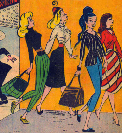 vintagegal:  Comic gals of Owen Fitzgerald