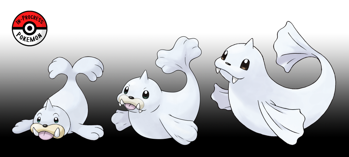 In-Progress Pokemon Evolutions — #090.5 - Shellder are aquatic