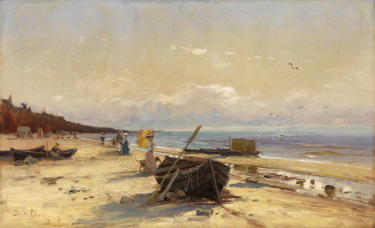 Julius von Klever (Yulij Yuli'evich Klever; Dorpat 1850 - Leningrad 1924); Evening