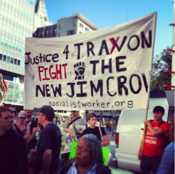 lacigreen:  from today’s peaceful anti-racism rally in oakland for trayvon martin.  more videos &amp; pics of oakland’s No Justice, No Peace march are on my instagram.