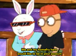 Hahaha, I love Arthur.