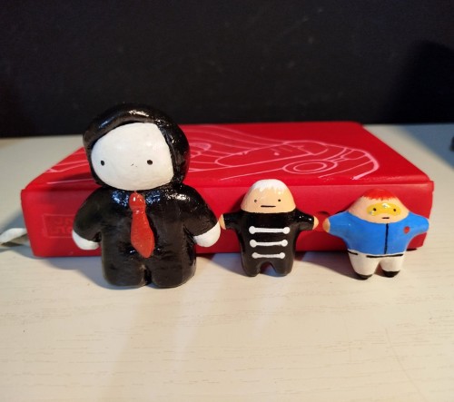 I Had To Redo The Tbp One And I Also Painted Another One Because They Look So Funny And They Make Me