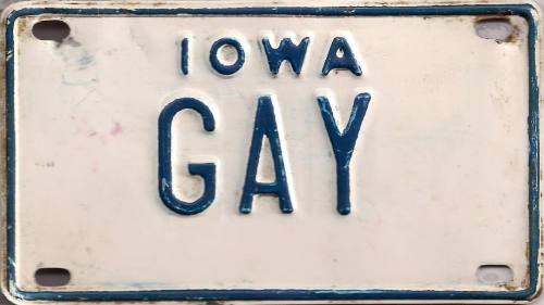 &ldquo;IOWA: GAY.&rdquo; On April 3, 2009, the Iowa Supreme Court unanimously upheld a lower court r