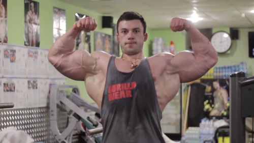 beautifulyoungmuscle:  Maxim Yakovlev: mighty young fuckmonster!