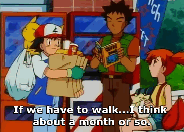 jellyfilledriceballs:just-a-souvenir-shop:Yeah guys. You do that.Walk to the Orange Islands.Walk to 