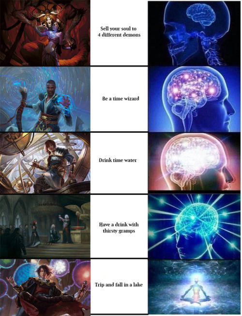 tumblhurgoyf: noxshade: There are many paths to immortality in Magic. be the constant murder toy of a phyrexian warlord 