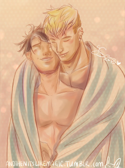 andthenitslikemagic:  Haven’t drawn the boys in a while ◕ ◡ ◕ They are calling me…….