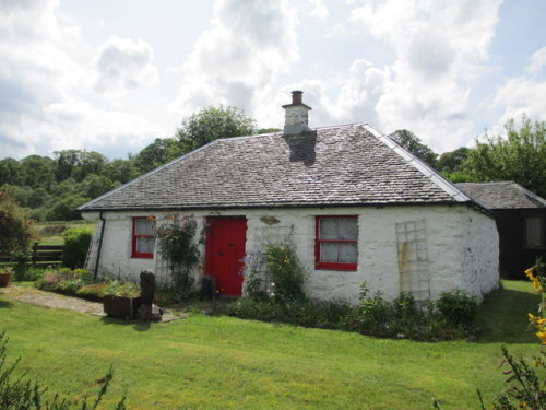Old croft house, Blaich