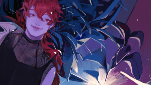 brokeneilart:My preview for the Silhouette zine !  @hnkfashionzinePreorders will be starting so