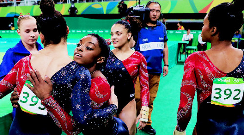 obiwanskenobiss: United States Gymnastics as seen during Women’s qualification for Artistic Gy