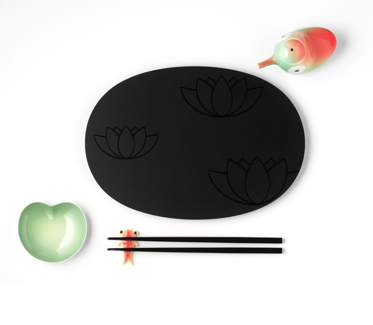 Lily Pond sushi set by Stefano Giovannoni