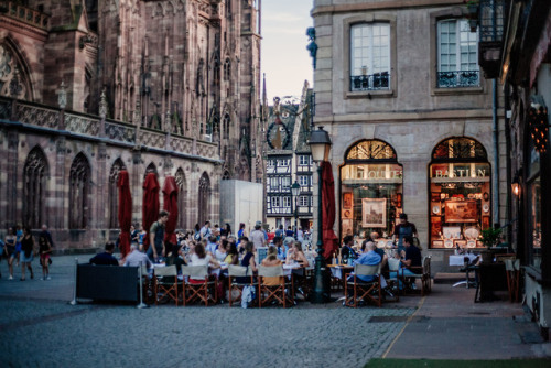 Evening in Strasbourg 