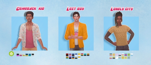 saartje77:Took me forever, but here is my 80′s pack.Arcade Dreams & Endless Summer are edits of 