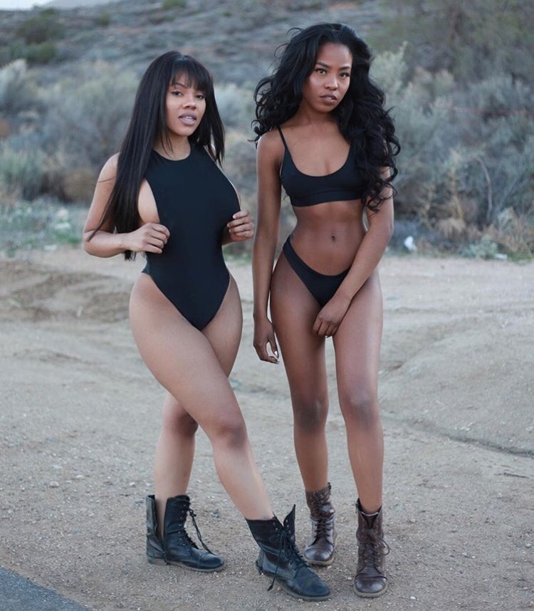 bombshellssonly:  @hollyjoso @prettyjayy   I&rsquo;d definitely give them a ride!