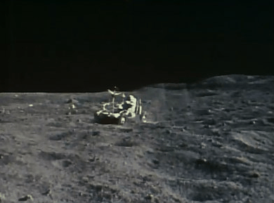 April 21, 1972 – Astronauts John Young and Charlie Duke go on the first spacewalk