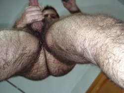 menobsession:  ♂♂  HAIRY BUTT OBSESSION MONTH.  Click here for more furry ass cheeks!  ♂♂