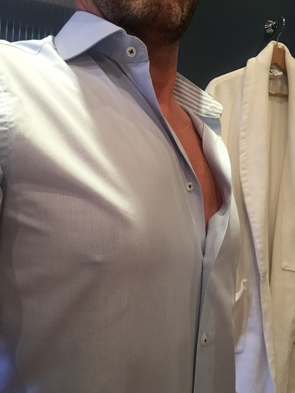 openshirtlover:  @tisain - more hot selfies - fantastic nipples!!!