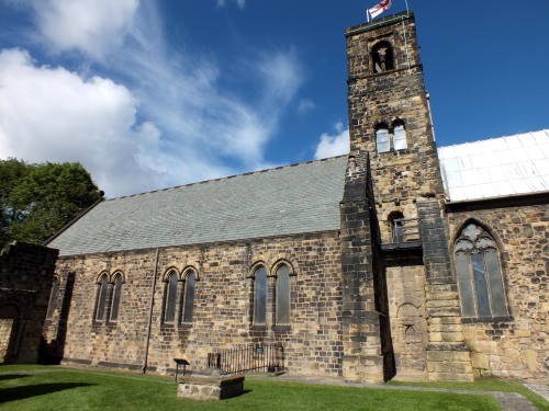 St Peter’s Church, Monkwearmouth (1,2)St Paul’s Monastery, Jarrow (3,4)The twin monastery of St Pe