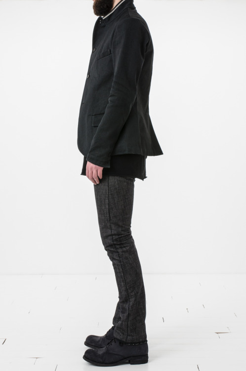 new arrivals [via] re. porter — a1923 - ramie &amp; virgin wool selvedge jacket, sz. 52 — re. porter