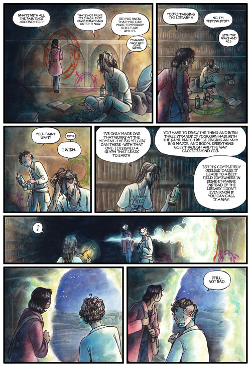A Comic Version Of One Scene From A (long) SCP Tales Series I Wrote In December 2021 On SCP-FR, Minuit