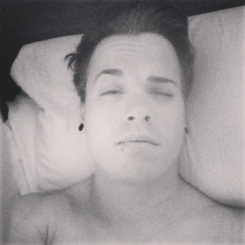 uberhaxonova:Cody Carson + Bed Selfies