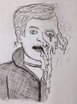Melted Self Portrait