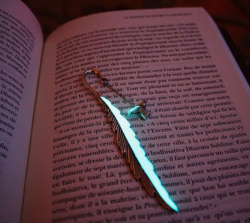 culturenlifestyle: Fairy Inspired Glow in the Dark Bookmarks by Manon Richard Canadian jewelry desi