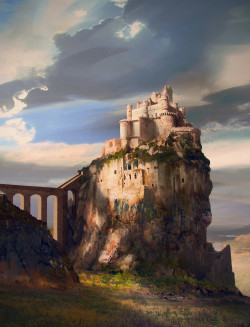 fantasyartwatch:  Castle by JK
