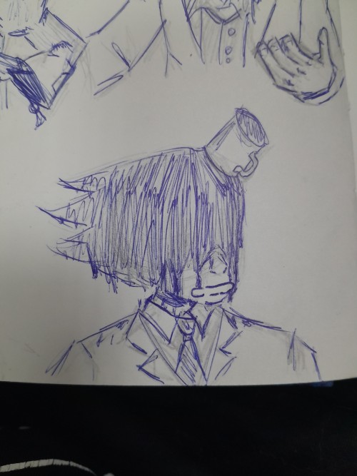 Some Ace Attorney Sketches From College