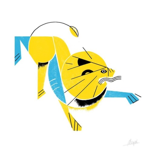 Lion. . . . #illustration #illustrator #lion #animal #design #silkscreen #artwork #picame #digitaldr