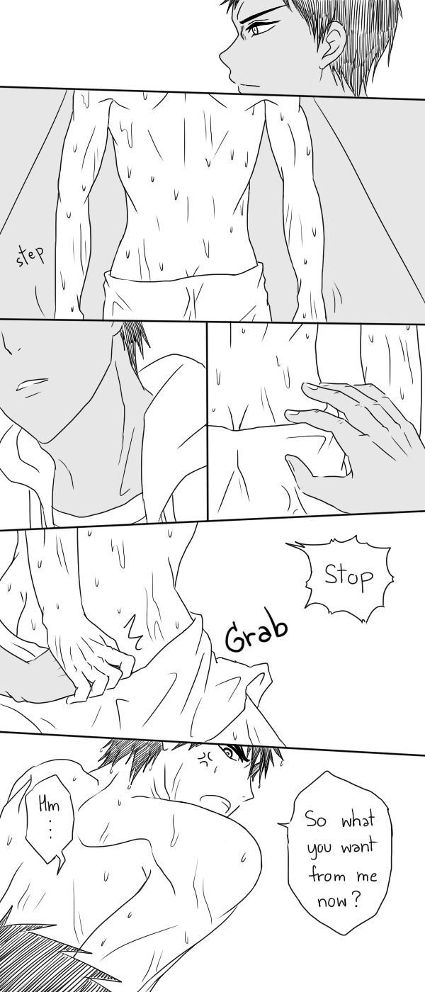 noinamon:  AoKaga Doujinshi from This short fiction by panna-acida thank you for