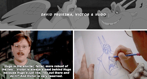 thewaltcrew:The supervising animators of the central cast of The Hunchback of Notre Damefor @bandana