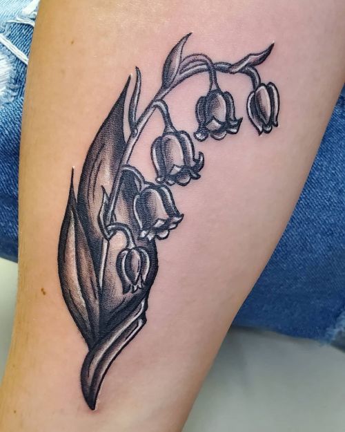 <p>Black and grey lillies of the valley done tonight.   Thank you @havenfulk for making the trip to see me, it was awesome working with you! 🙏❤<br/>
.<br/>
#ladytattooer #thephoenix #copperphoenix #shelbyvilleindiana #indianapolistattoo #indytattoo #indylocal #do317 #waverlycolorco #fkirons #darkblack  #floraltattoo #lillyofthevalley #springflowers #supportlocal #artistsoninstagram #artistsofinstagram #tattoosofinstagram #blackandgrey #blackandgray  (at Shelbyville, Indiana)<br/>
<a href="https://www.instagram.com/p/CFQlwF6AE5y/?igshid=fq23tpoi0p9l">https://www.instagram.com/p/CFQlwF6AE5y/?igshid=fq23tpoi0p9l</a></p>