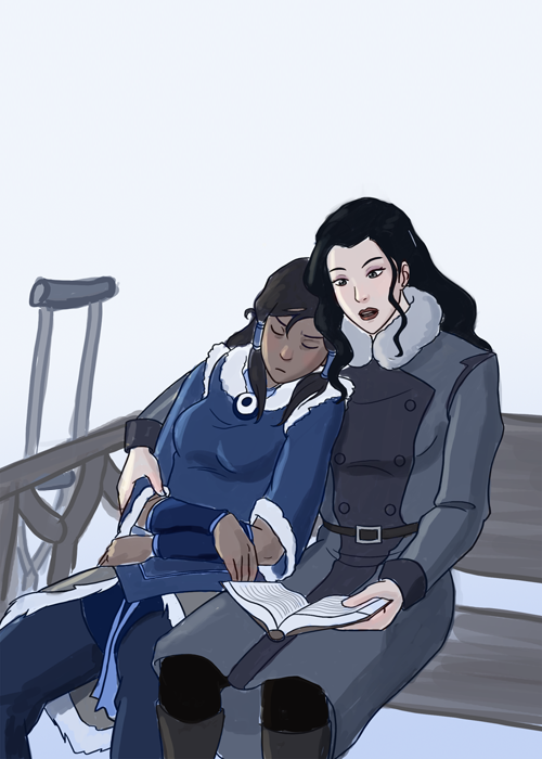 calmorrison:  pls ignore how lazy i got with this and just tell me korra had somebody