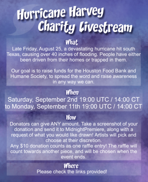 This event is live NOW. This means we are currently taking donation requests! Please follow the inst