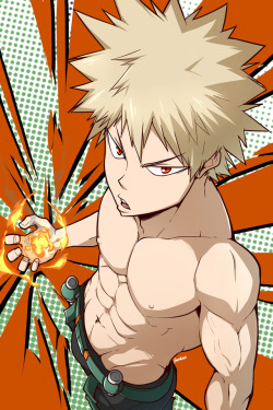 kuroshinkix:Kacchan always no. 1 UvU