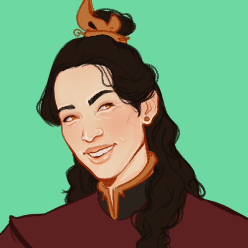 sokka-with-his-hair-down: pencilscratchins: moms, dads, and gyatso  I LOVE this! Your art is al