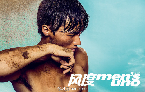 vernonlqchan:Chinese Fashion male magazine Men'sUno photography Model: Wang Wen Fei