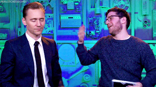 hiddlescheekbones:Tom is not impressed with his wax figure height