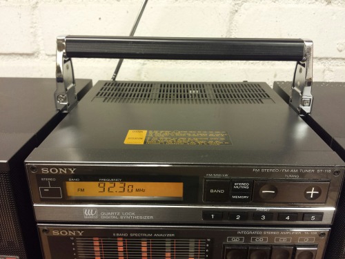 Sony FH-10W Compact Hi-Density Component System, 1985