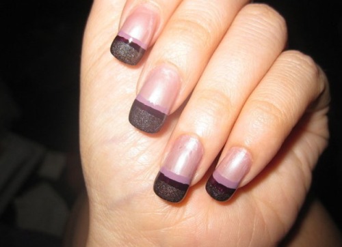 Nails done! I love them :)