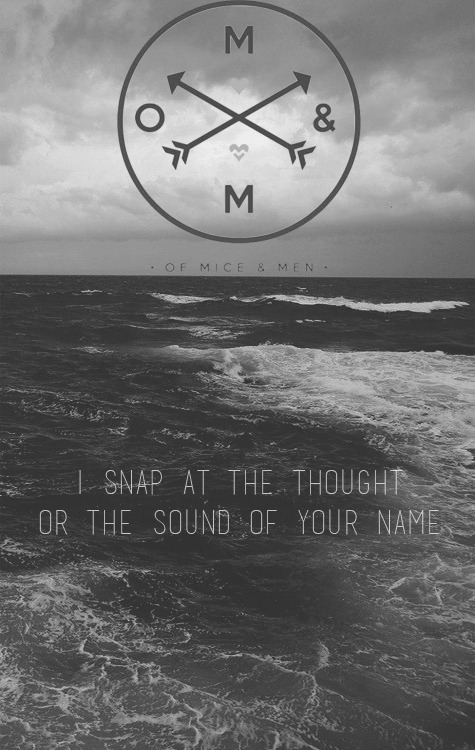 5weetsorrow:  the-house-of-shadows:  Of Mice &amp; Men - Bones Exposed  Sad/Bands/B&amp;W