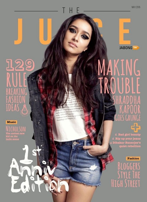 storiadicopertina:Shraddha Kapoor for The Juice Magazine