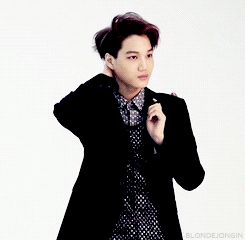 blondejongin:  EXO calendar BTS - kai 