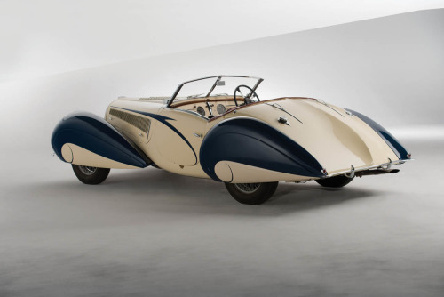 This astonishingly beautiful 1937 Delahaye 135 Competition Court Torpedo Roadster sold for $6.6 mill