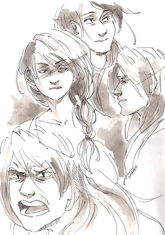 i can’t concentrate on anything ughhhhhh but hey inktober sketches