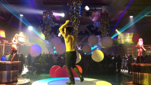 I also do fire dancing and poi performances for clubs