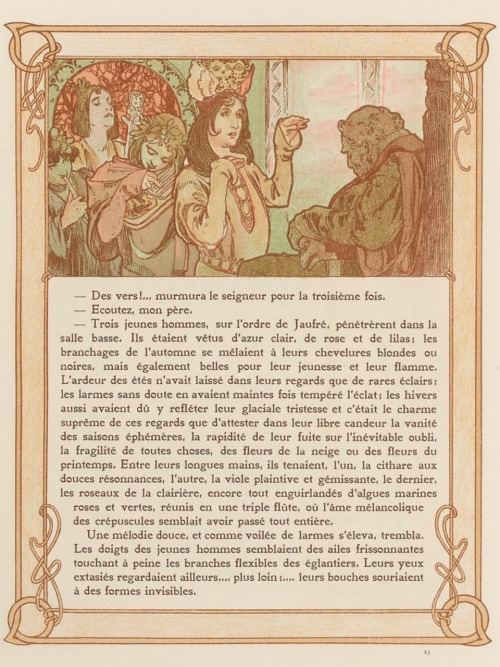 Ilsée, Princesse de Tripoli.Auteur : Robert de Flers. (1872-1927).Les 132 lithographies, la c