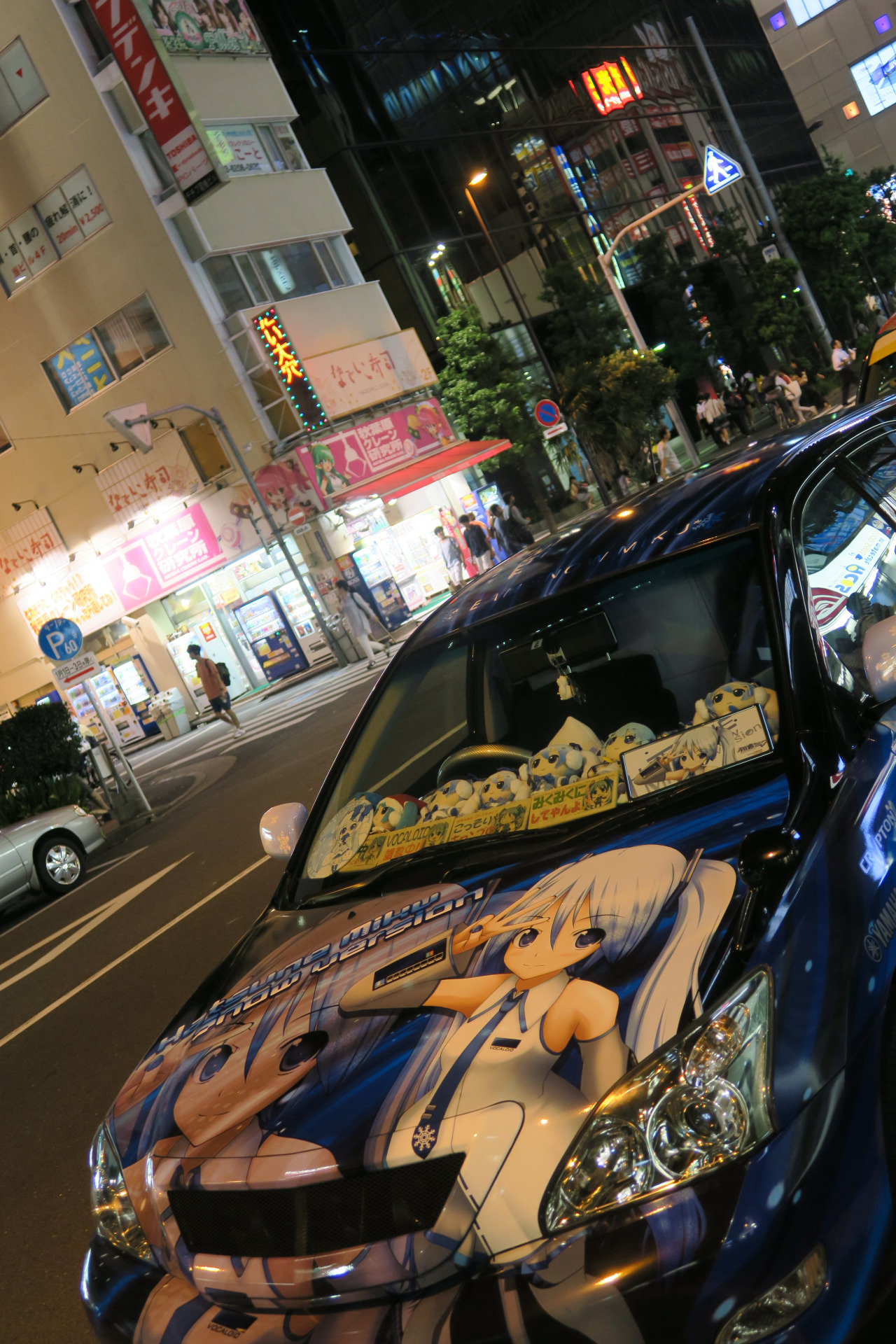 ninetail-fox:  Hatsune Miku ,Akihabara