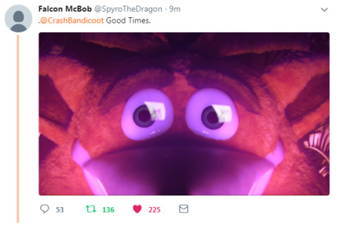 THIS IS THE FIRST SPYRO THE DRAGON TWEET AND ITS CRASH PLAYING SOMETHING………&hel